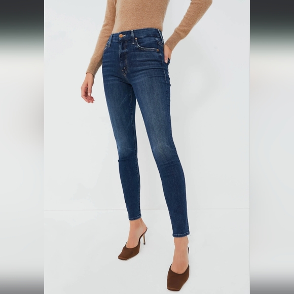 MOTHER Denim - MOTHER Size 28 / 6 Denim The High-Waisted Looker Skinny Jeans